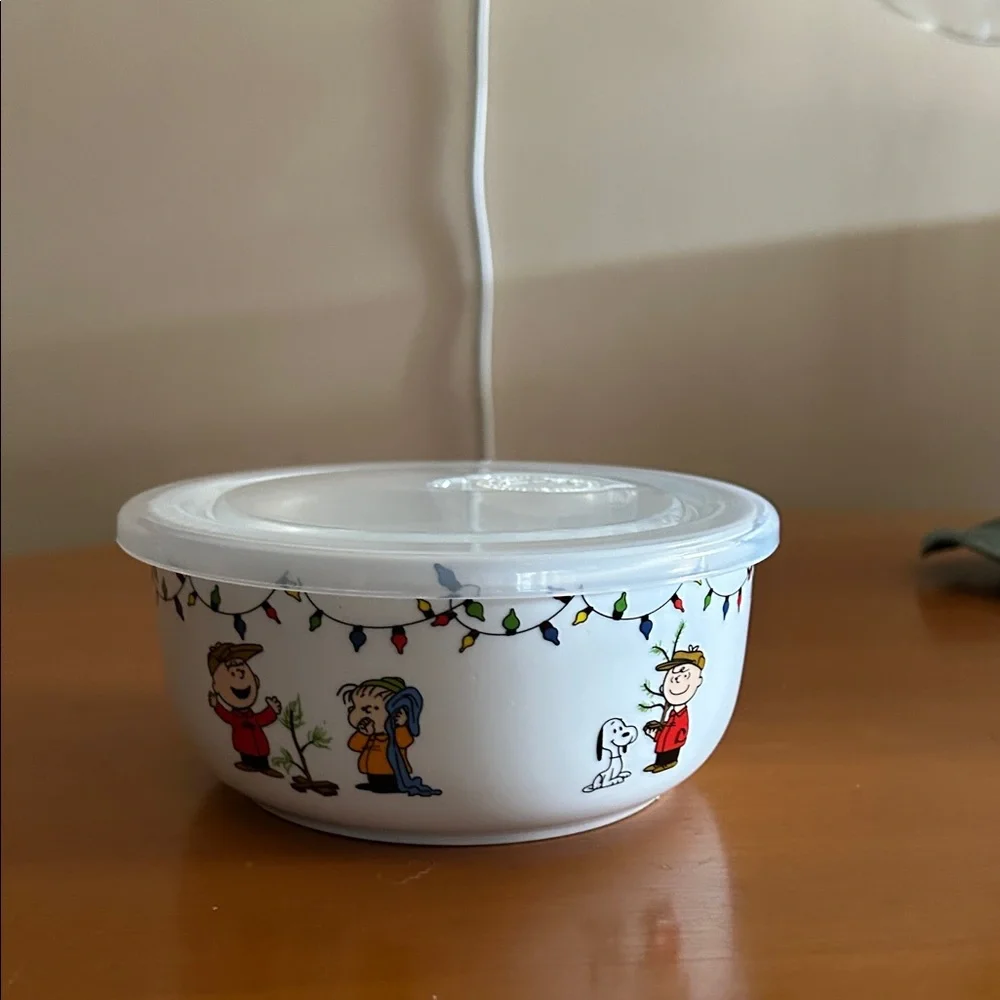 Peanuts Character Storage Bowl with Lid